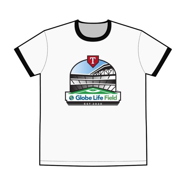 Texas Rangers Men's Staple Ringer Tee - Image 5