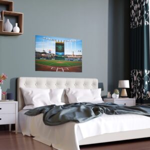 Kansas City Royals Kauffman Stadium Indoor and Outdoor Silk Posters