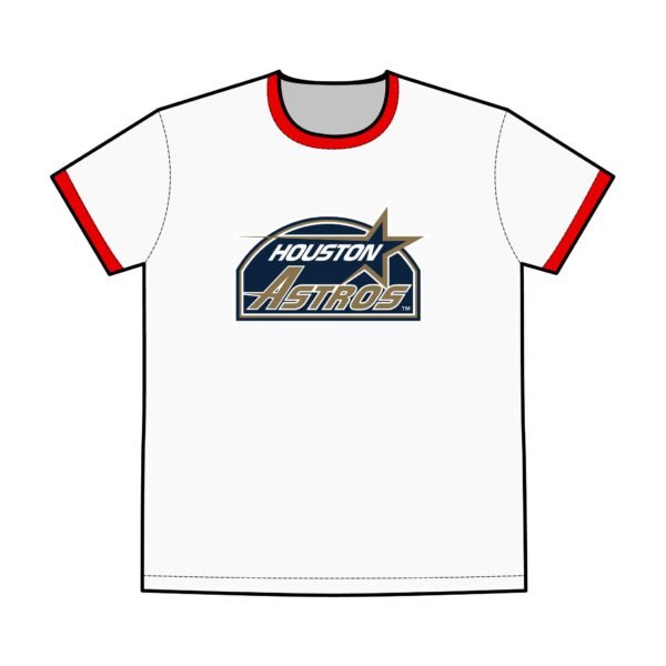 Houston Astros Men's Staple Ringer Tee - Image 3