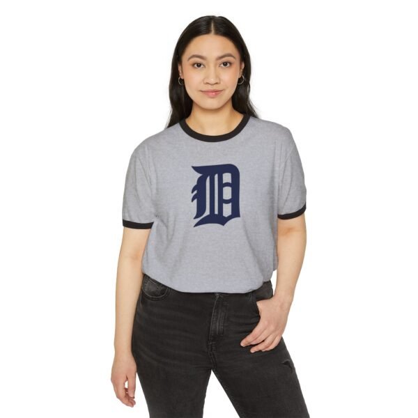 Detroit Tigers Unisex Cotton Ringer T-Shirt - Image 3