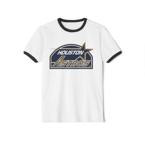 Houston Astros Unisex Cotton Ringer T-Shirt - Image 9