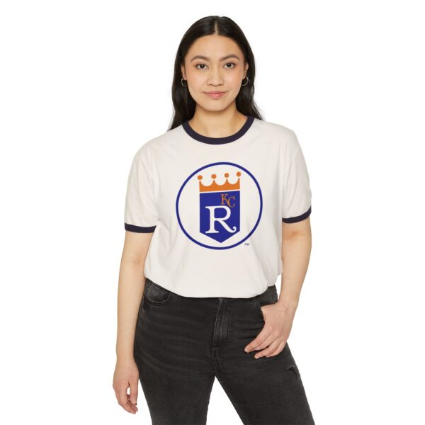 Kansas City Royals Unisex Cotton Ringer T-Shirt - Image 3