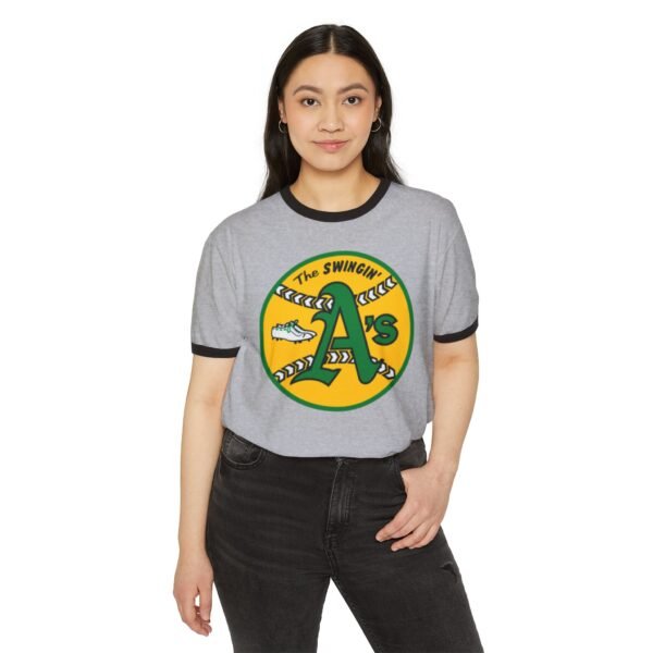 Athletics Unisex Cotton Ringer T-Shirt - Image 15