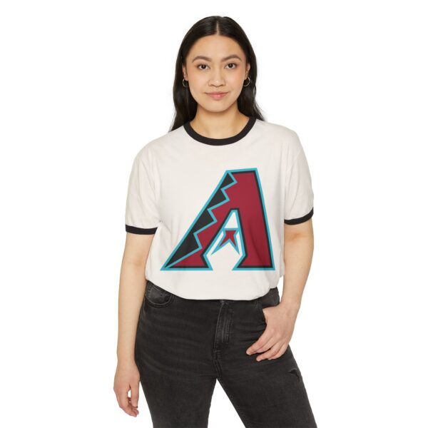 Arizona Diamondbacks Unisex Cotton Ringer T-Shirt - Image 7