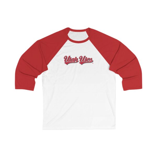 Utah Utes Unisex 3/4 Sleeve Baseball Tee - Image 5