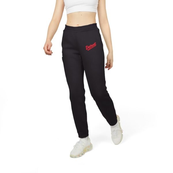 Detroit Red Wings vs Columbus Blue Jackets 2025 Stadium Series Adidas Unisex Fleece Joggers - Image 3