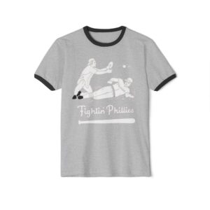 Philadelphia Phillies Unisex Cotton Ringer T-Shirt