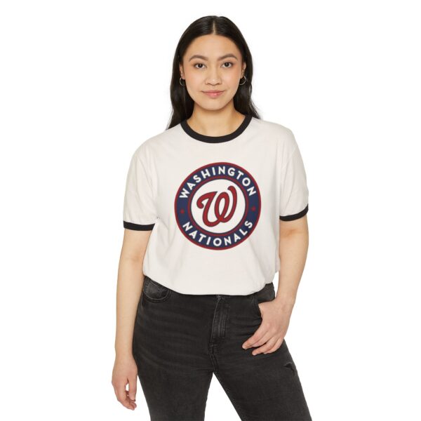 Washington Nationals Unisex Cotton Ringer T-Shirt - Image 11