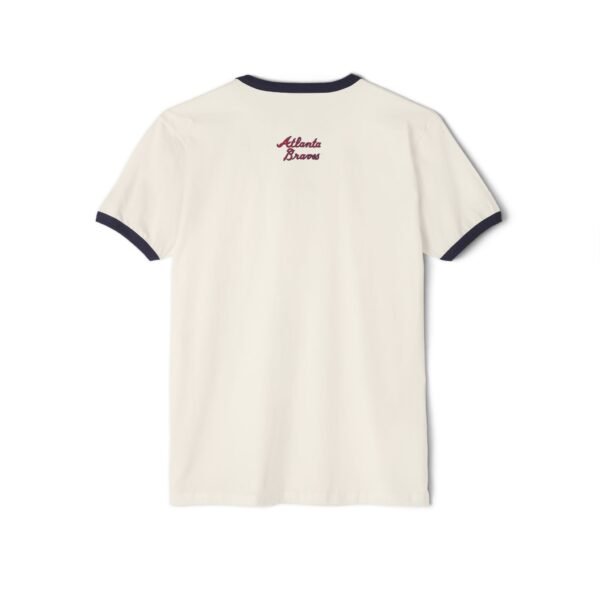 Atlanta Braves Unisex Cotton Ringer T-Shirt - Image 2