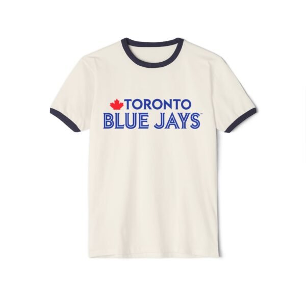 Toronto Blue Jays Unisex Cotton Ringer T-Shirt - Image 13