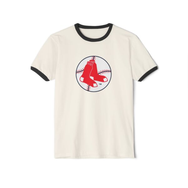 Boston Red Sox Unisex Cotton Ringer T-Shirt - Image 9