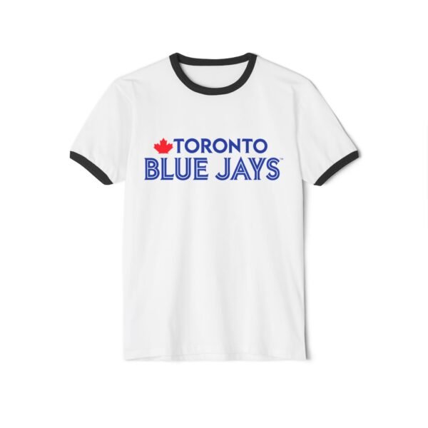 Toronto Blue Jays Unisex Cotton Ringer T-Shirt - Image 5