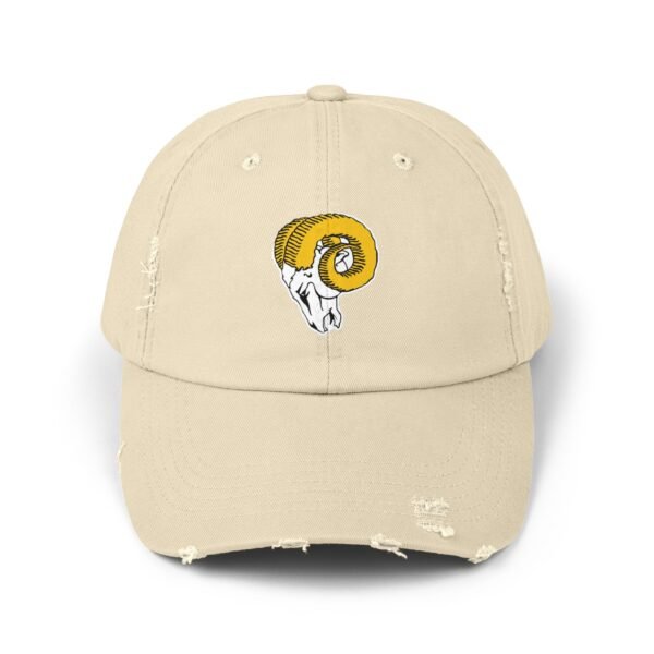 Los Angeles Rams Vintage Unisex Distressed Cap - Image 9