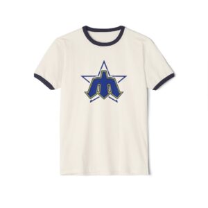 Seattle Mariners Unisex Cotton Ringer T-Shirt