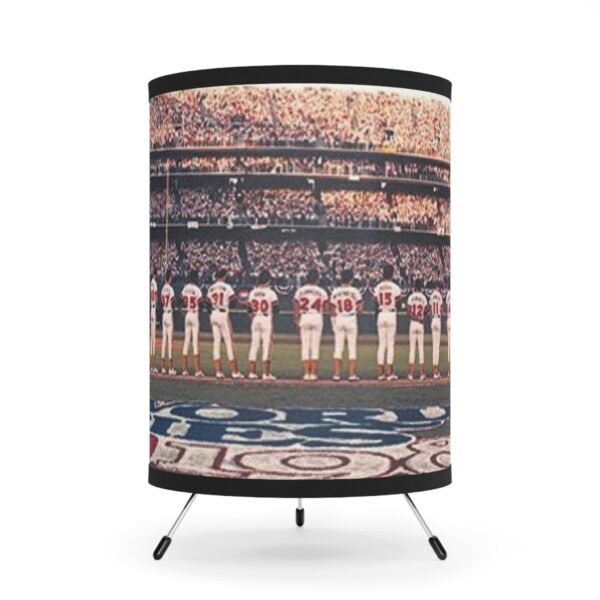 San Diego Padres Jack Murphy Stadium Tripod Lamp with High-Res Printed Shade, USCA plug