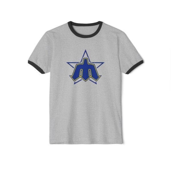 Seattle Mariners Unisex Cotton Ringer T-Shirt - Image 13