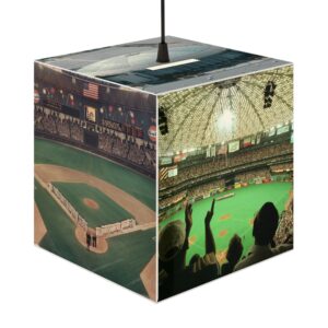Houston Astros Astrodome Light Cube Lamp