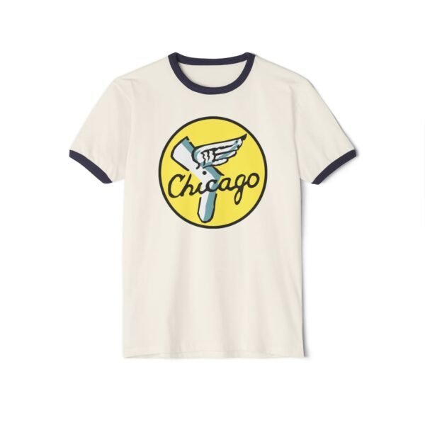 Chicago White Sox Unisex Cotton Ringer T-Shirt - Image 5