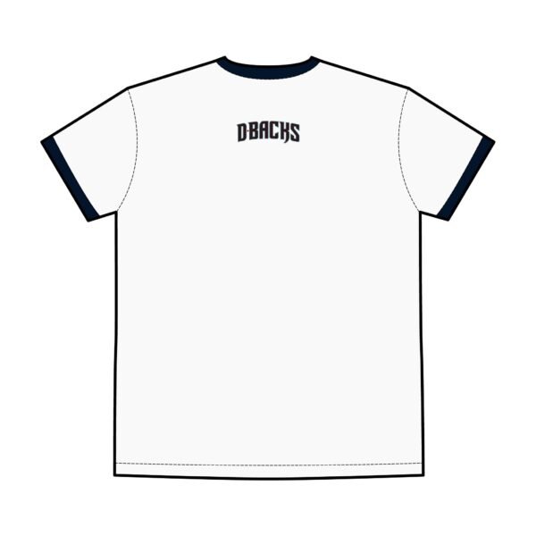 Arizona Diamondbacks Men's Staple Ringer Tee - Image 4