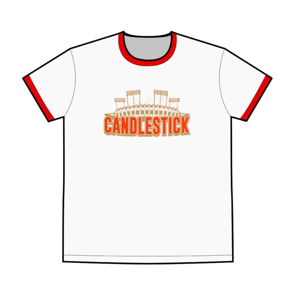 San Francisco Giants Candlestick Park Men's Staple Ringer Tee - Image 3