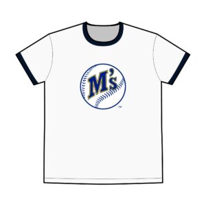 Seattle Mariners Men's Staple Ringer Tee