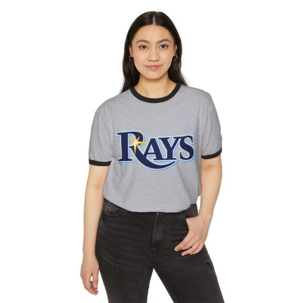 Tampa Bay Rays Unisex Cotton Ringer T-Shirt - Image 11