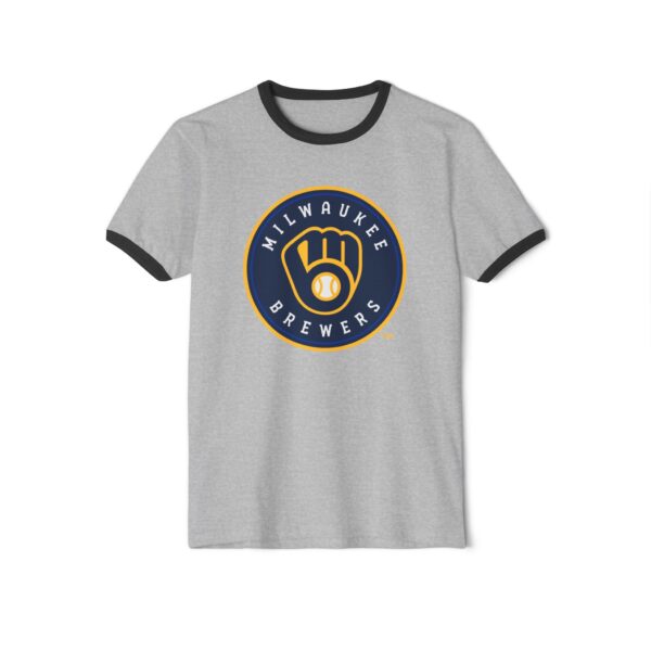 Milwaukee Brewers Unisex Cotton Ringer T-Shirt