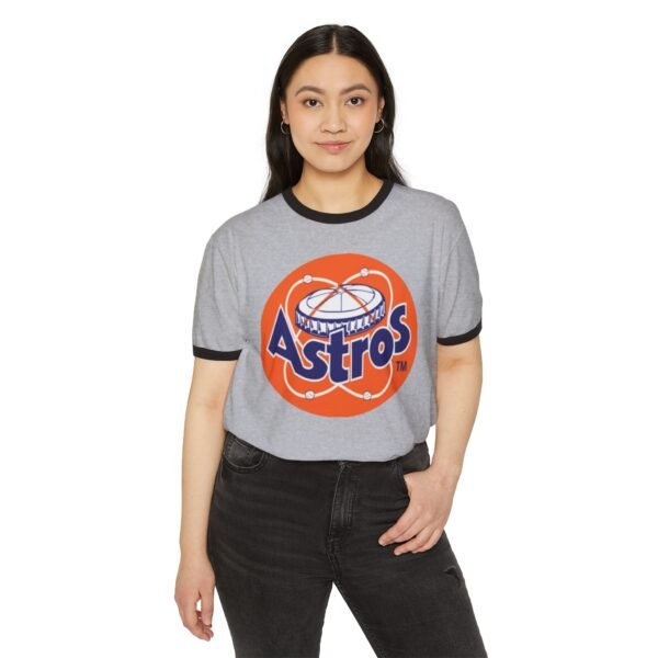 Houston Astros Unisex Cotton Ringer T-Shirt - Image 15