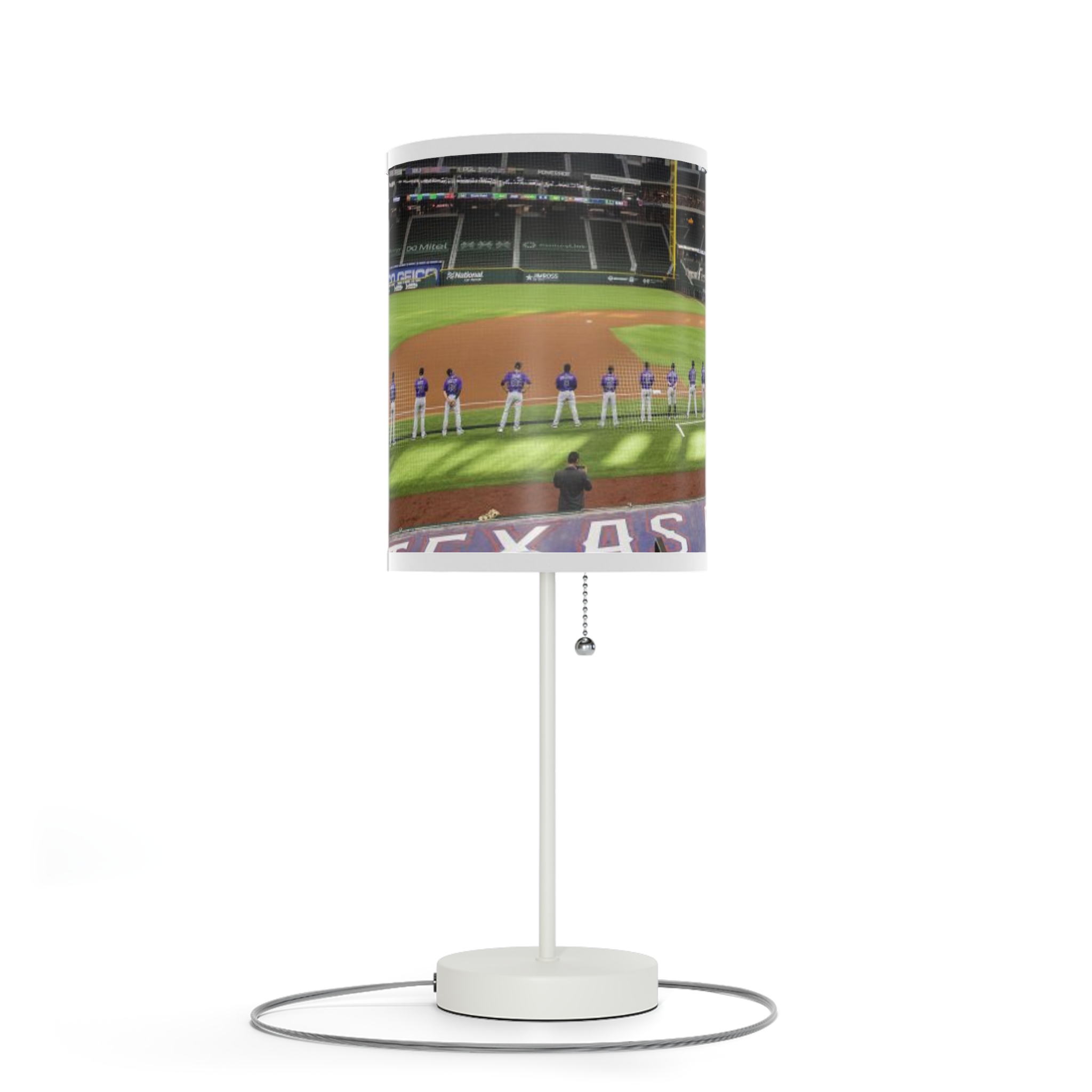Texas Rangers Globe Life Field Lamp on a Stand, US|CA plug - Image 7