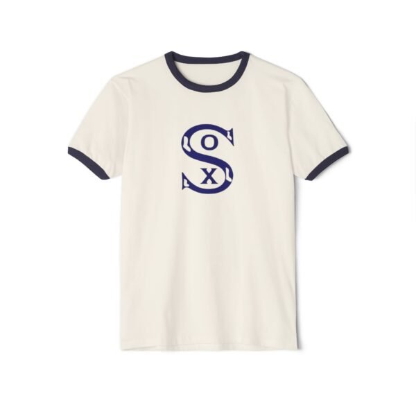 Chicago White Sox Unisex Cotton Ringer T-Shirt - Image 13