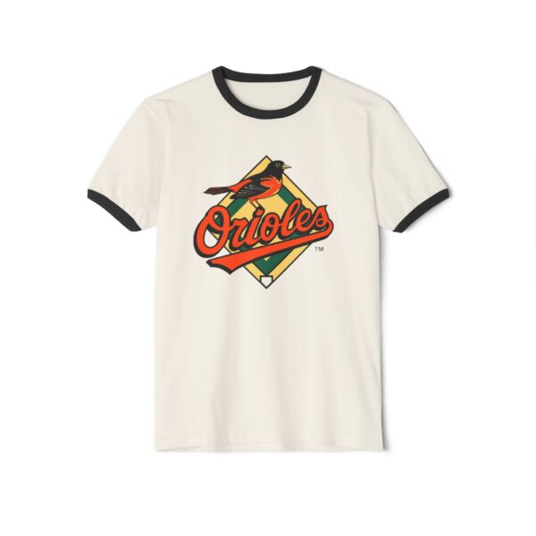 Baltimore Orioles Unisex Cotton Ringer T-Shirt - Image 9