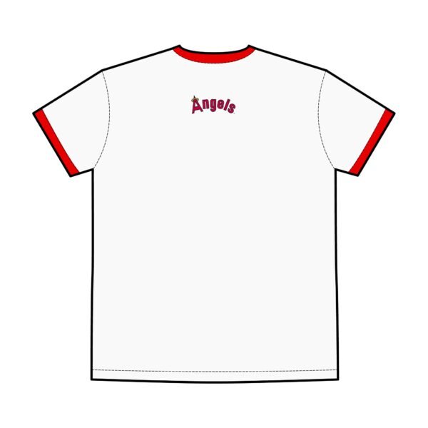 Los Angeles Angels Men's Staple Ringer Tee - Image 4