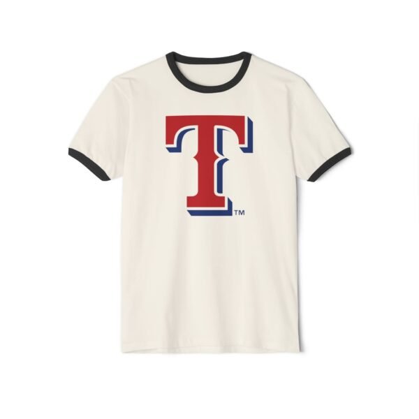 Texas Rangers Unisex Cotton Ringer T-Shirt - Image 5