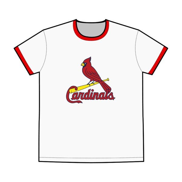 St. Louis Cardinals Men's Staple Ringer Tee - Image 3