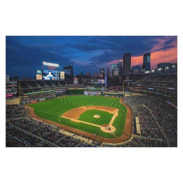 Minnesota Twins Target Field Indoor and Outdoor Silk Posters - Image 2