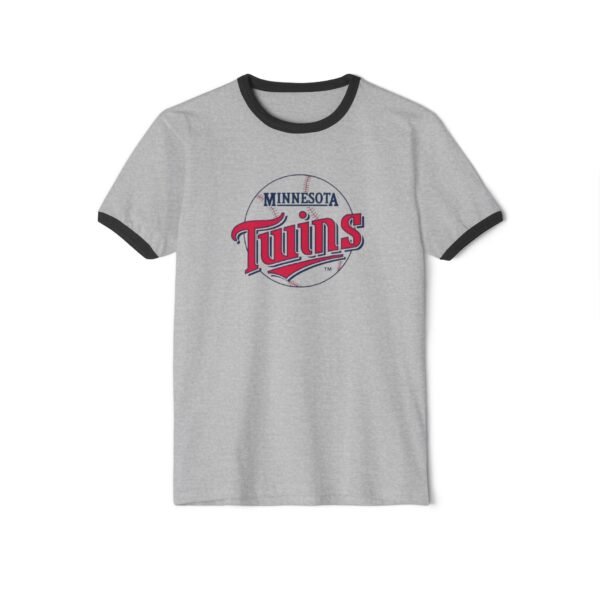 Minnesota Twins Unisex Cotton Ringer T-Shirt - Image 13