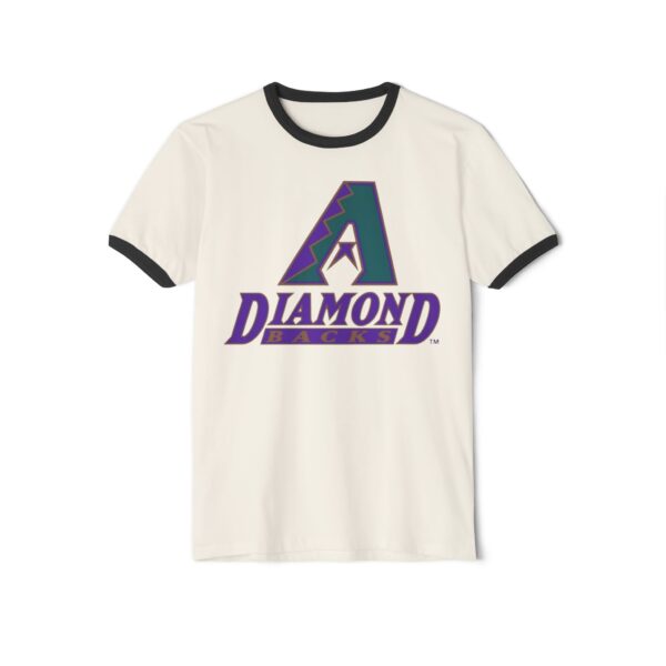 Arizona Diamondbacks Unisex Cotton Ringer T-Shirt - Image 5