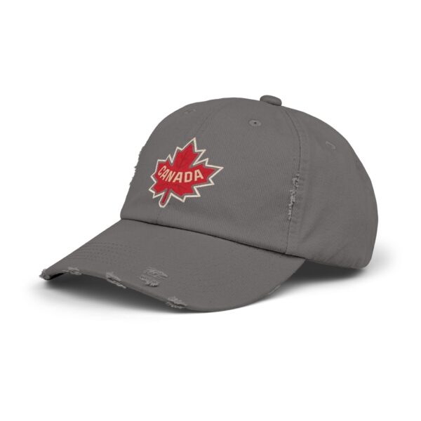 2025 4 Nations Face-Off Canada Unisex Distressed Cap - Image 14