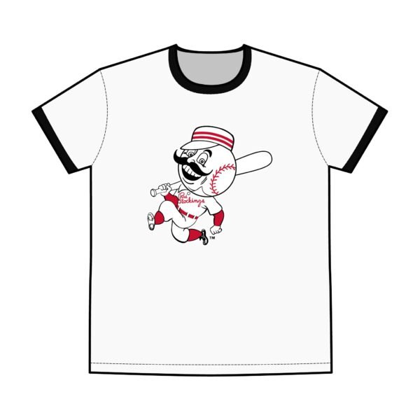 Cincinnati Reds Men's Staple Ringer Tee - Image 3