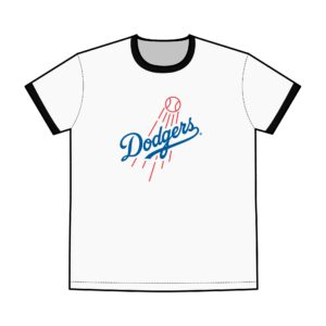 Los Angeles Dodgers Men's Staple Ringer Tee