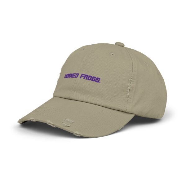 TCU Horned Frogs Unisex Distressed Cap - Image 10