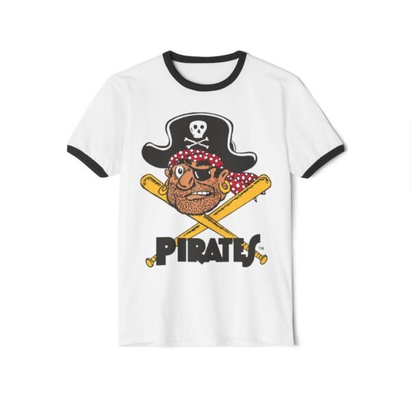 Pittsburgh Pirates Unisex Cotton Ringer T-Shirt - Image 13