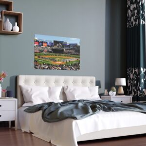 New York Yankees Yankee Stadium Indoor and Outdoor Silk Posters