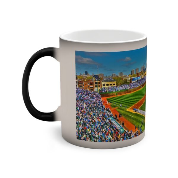 Chicago Cubs Wrigley Field Color-Changing Mug, 11oz - Image 4