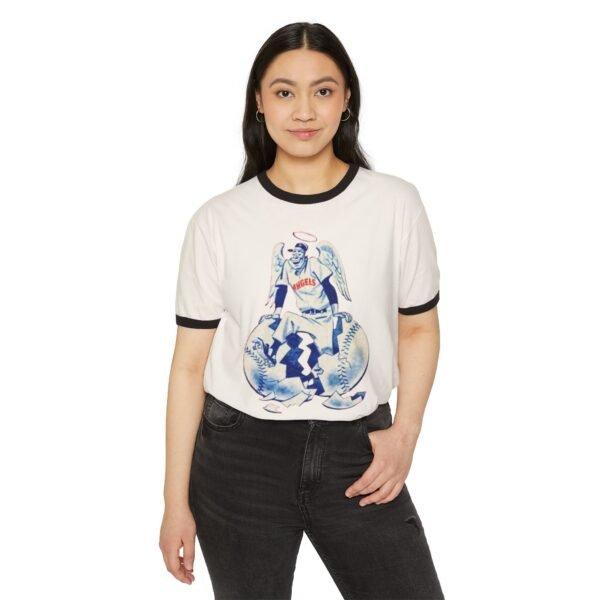 California Angels Unisex Cotton Ringer T-Shirt - Image 7