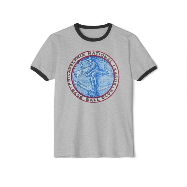 Philadelphia Phillies Unisex Cotton Ringer T-Shirt - Image 13