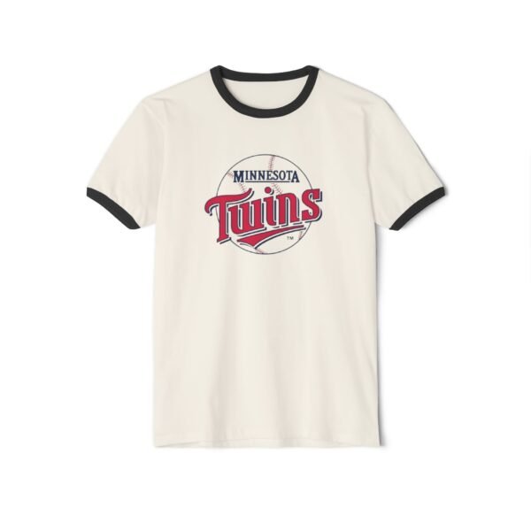 Minnesota Twins Unisex Cotton Ringer T-Shirt - Image 5