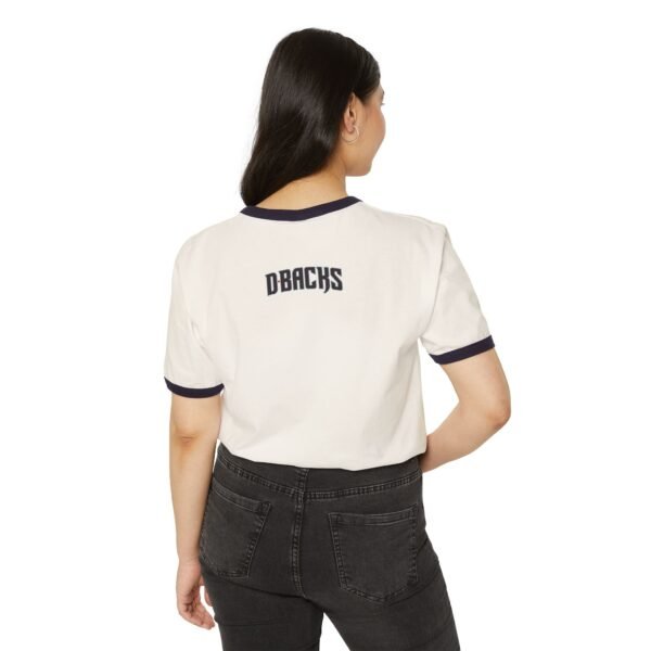 Arizona Diamondbacks Unisex Cotton Ringer T-Shirt - Image 4