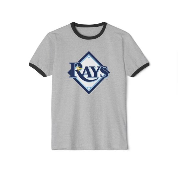 Tampa Bay Rays Unisex Cotton Ringer T-Shirt - Image 9