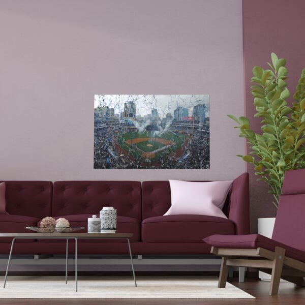 San Diego Padres Petco Park Indoor and Outdoor Silk Posters - Image 3